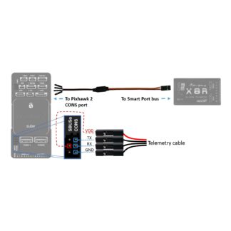 Single pins (Pixhawk 2 serial 5, Dropix, Holybro Kakute F4, etc.)