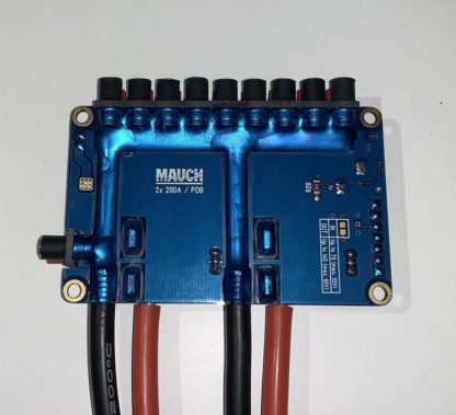 Mauch 031/8: PC 2x 200A PDB 8AWG with 10x outputs and 400A main switch - Image 4