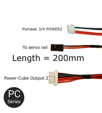 Mauch 066: PC backup cable for Pixhawk 3, 4 and 6C