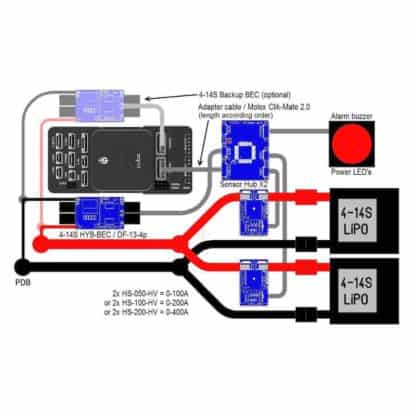 Mauch Hall Sensor Dual Battery Kit